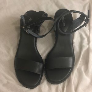 AEO studded block heel sandal